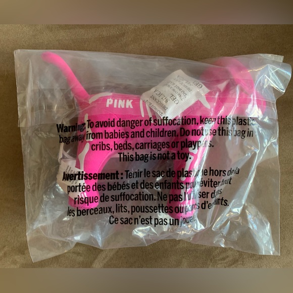NWT Victoria’s Secret Pink PINK MINI DOG - Picture 5 of 5